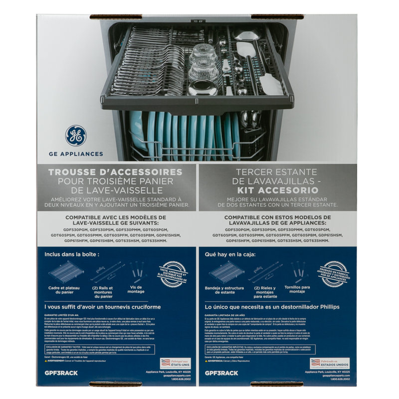 Dishwasher Third Rack