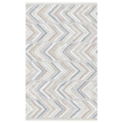 Mara Chevron Area Rug