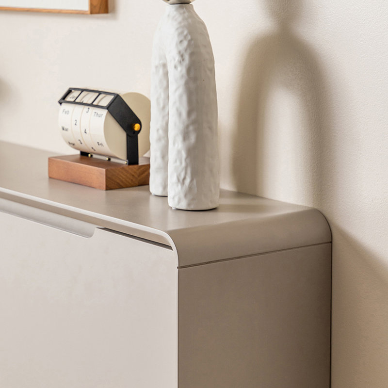 Beige Solid wood Shoe Storage