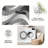 Abstract Grey Black White   area rugs for Living Room, Soft and Comfortable, Suitable for all seasons, easy to maintain, machine washable Indoor floor mat, Under Table Farmhouse suitable for Bedroom, Dining Room, Study,  Balcony, Home Decor Patio-2043161526