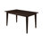 Noushin Rectangular Dining Table in Dark Brown