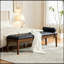 Fauteuil rembourré avec appui-tête et siège capitonné-1037436180