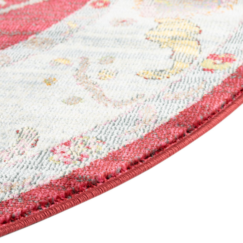 Tapis Paragon_Rouge, Rond 8 pi 2 po