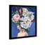 Beautiful Floral Hair - Peinture encadrée sur papier-77340606-77340609