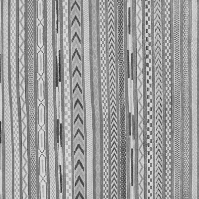 Tapis carré gris en laine / polyester tissé à la machine 5 pi x 5 pi Caitylyn
