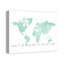 « rêve big map », art sur toile