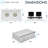 LUXRITE 2-Head Rectangle Regressed Gimbal LED Recessed Spotlight, 360° + 15° Swivel, 5CCT, CRI90, 30W, 2000LM, 60° Beam Angle, Dual Dimmable, IC & Wet-122663331