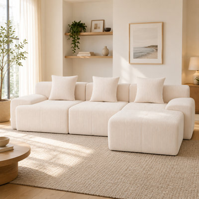 Corduroy Sectional