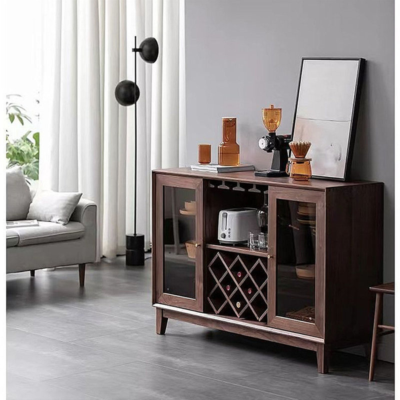 Buffet à vin avec rangement simple