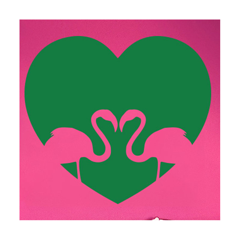 Animals Wall Decal, Green
