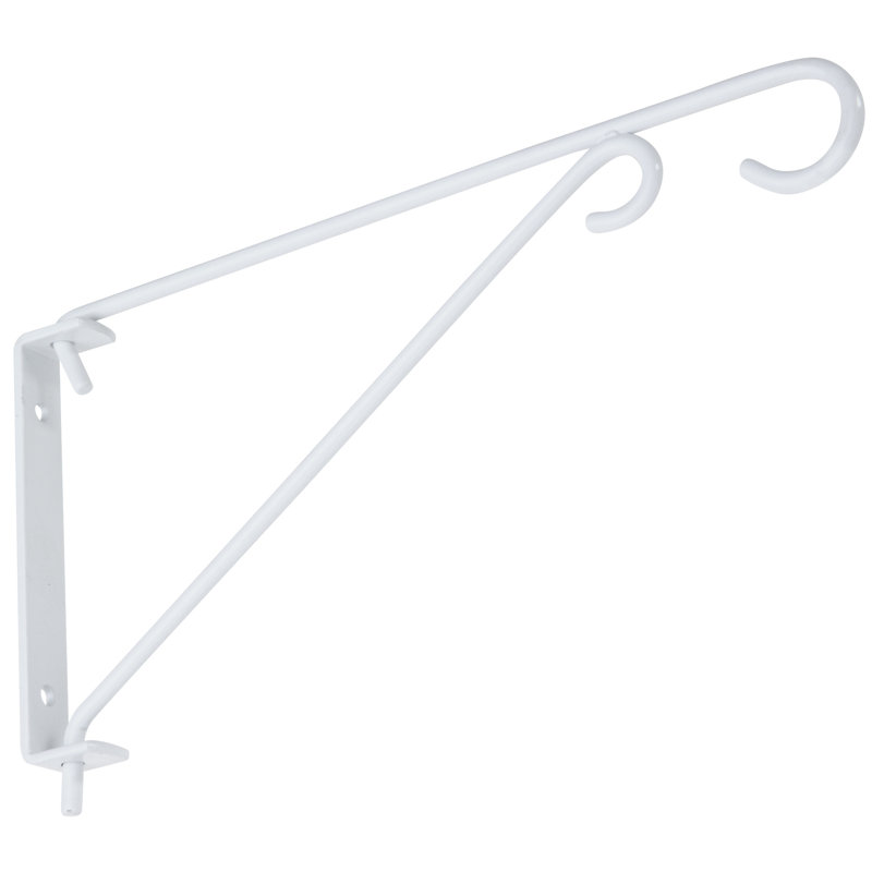 Support Dastan, Blanc, H 11,60 po x l 1,00 po x P 6,70 po