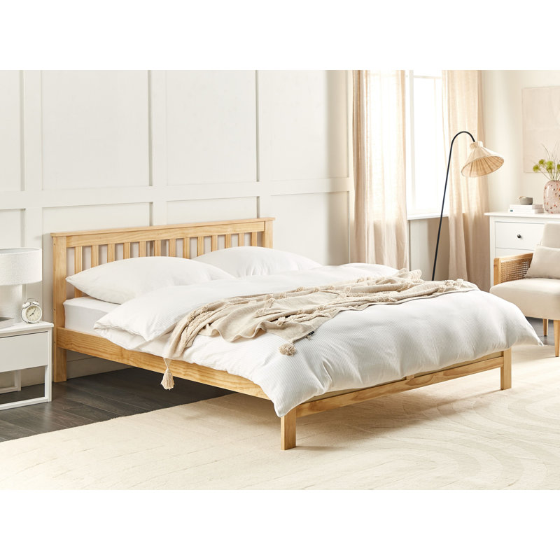 Futral Solid Wood Spindle Bed, Double