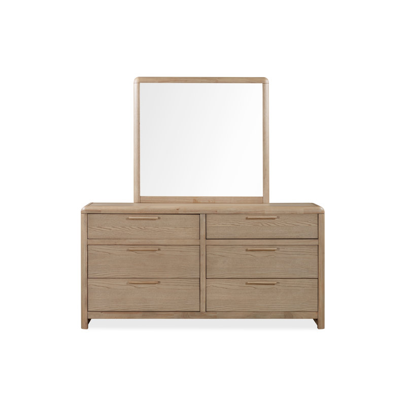 Bonny Furano Wall Or Dresser Mirror In Ginger