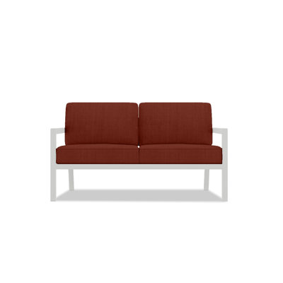Vivant 56.25" Wide Outdoor Loveseat with Sunbrella® Cushions