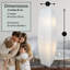 Lydell 50'' White Column Floor Lamp