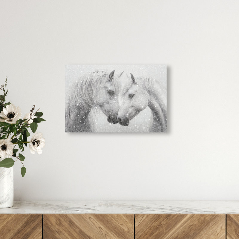 Twin Souls I Print by Oliver Gal, 10"H x 15"W, Gallery Wrapped