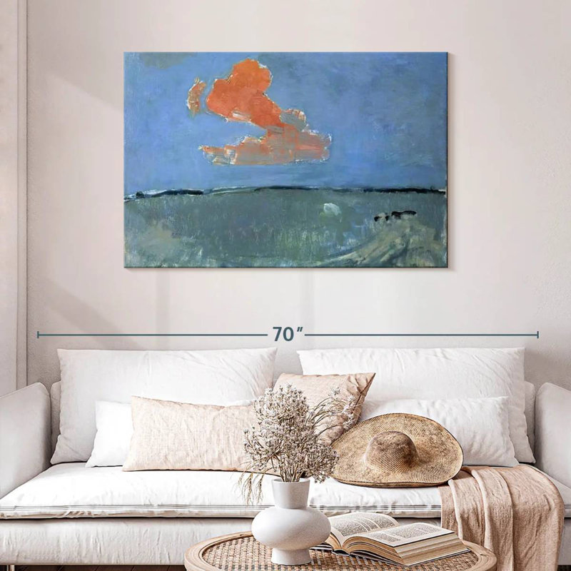 Avery The Red Cloud, 30" H x 45" W
