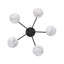 Glass Semi Flush Mount