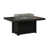 Plateau martelé noir avec base noire sélectionné