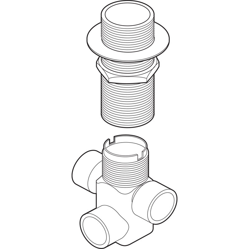 Replacement Transfer Valve, Chrome
