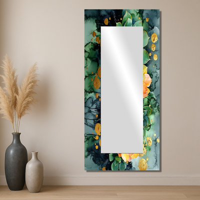 Printemps symphonie d'Echeveria Elegans Garden II - art de miroir mural succulent - imprimé sur métal