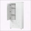 Grande armoire de rangement polyvalente avec plusieurs compartiments pour divers espaces-1931549514