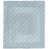 Bleu sarcelle / rayé blanc cassé