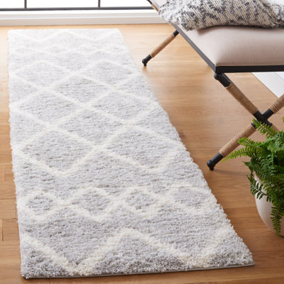 Berber Shag Performance Geometric Rug