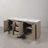 Kamila 72'' Double Bathroom Vanity with Marble Top-307353281
