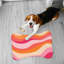 Tapis rose en forme d'os 1 pièce Pink Rhythms-101634649