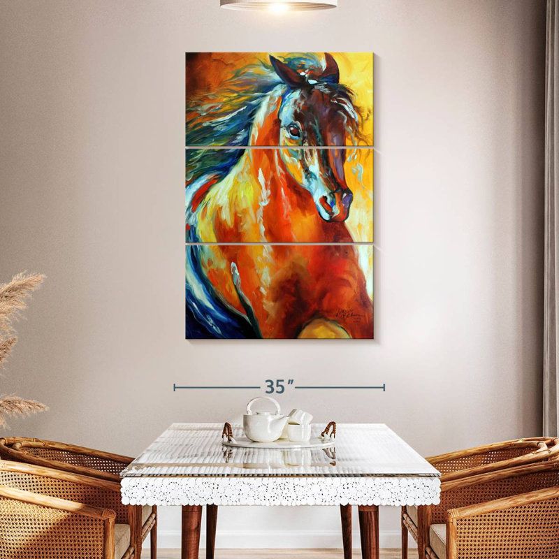 Brampt Thunder Magic, 50" H x 32" W
