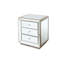 Armoire à miroir à trois tiroirs Flash Silver