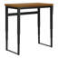 Bureau d'ordinateur, bureau personnel, debout, réglable, L 48 po, travail, ordinateur portable, stratifié, métal, contemporain, moderne-1101867601