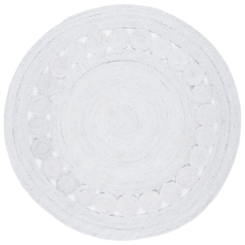 Dowling Hand Woven Performance Rug, Round 4'