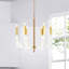 6 - Light Candle Style Classic/Traditional Chandelier
