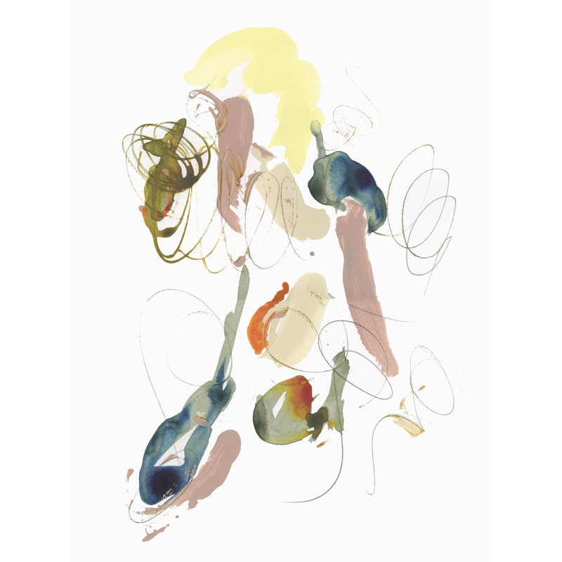 " Wide Swirl II " by Cartissi, 16" H x 12" W