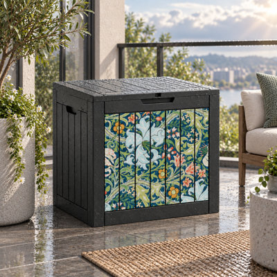 40 Gal Weatherproof Deck Box
Lockable Resin Storage for Patio Cushions, Garden Tools & Packages