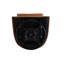 Fauteuil d'appoint pivotant pour le salon, Wildon Home®, noir-87847544