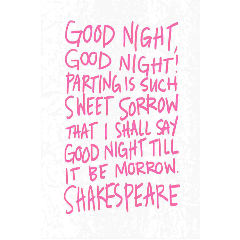 Shakespeare, H 18 po x l 12 po