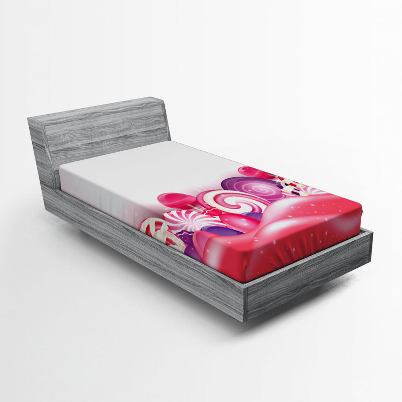 Drap-housse Lollipop Candy, Drap-housse simple TG