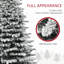Arbre de Noël artificiel enneigé 6,5 pi
