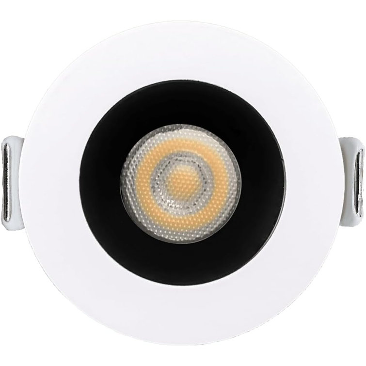 1" Round Smooth 7W 600 Lumens 5CCT Recessed Light