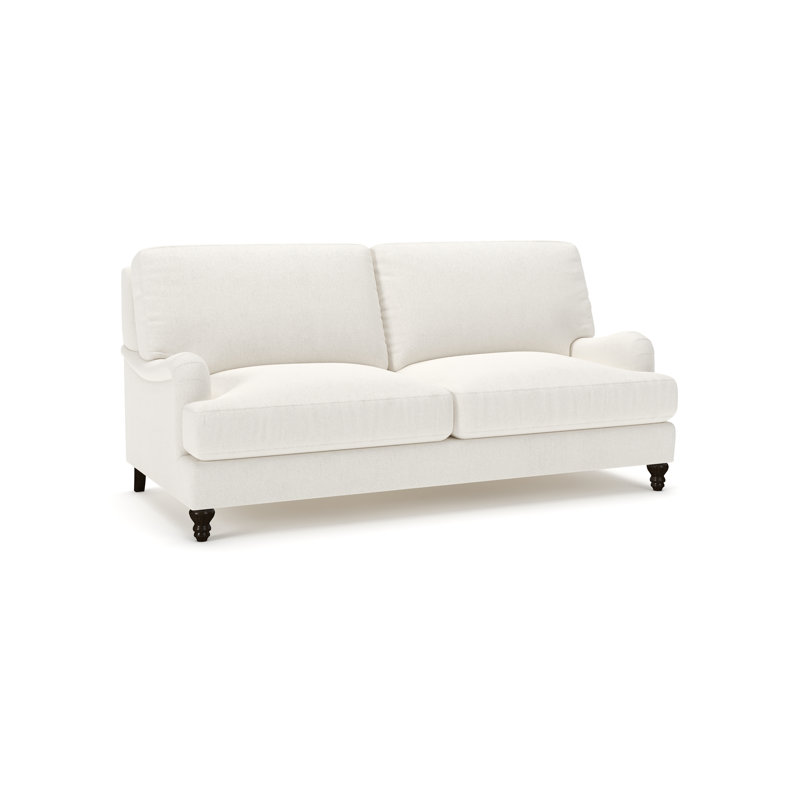 Canapé rembourré Walters, Boucle Apollo Alpaca