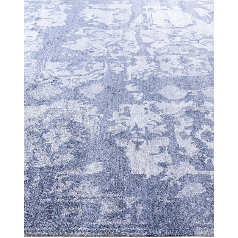 Overdyed One-of-a-Kind 8' 2" X 10' 1" Hand Knotted Area Rug