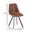 Chaise de salle à manger en cuir Annalise-952663129-952663130-969870236