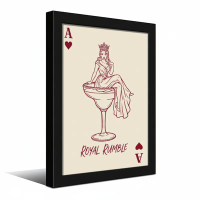 Fashion Royal Rumble Queen In Cocktail Glass