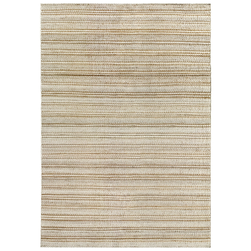 Geeta Striped Hand Woven Area Rug, Rectangle 200 x 290cm