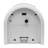 QHE204SLH Alarm Clock, Silver-Tone-340413354