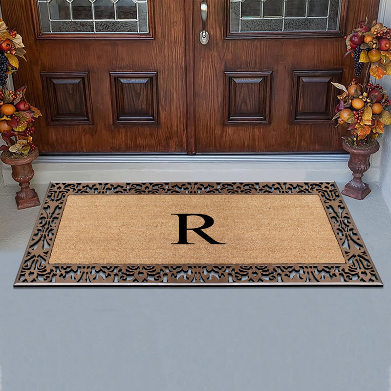 Tapis de porte antidérapant Dyari Natural, R