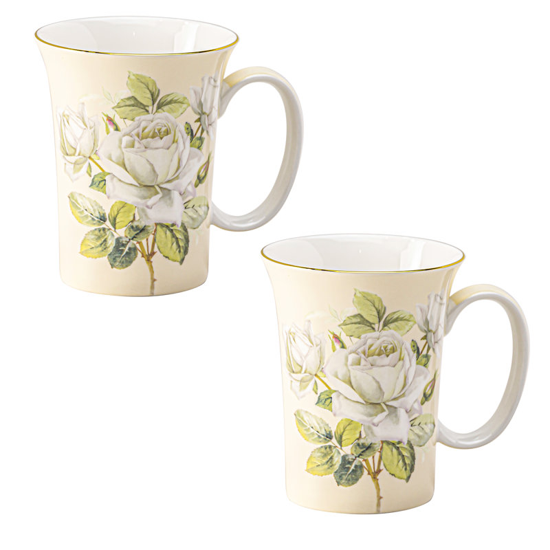 Grande tasse à café en porcelaine mila
